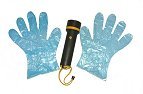 torch and gloves